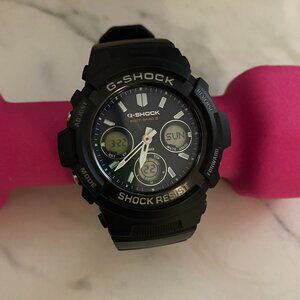 Casio G-Shock AWG-M100SB radio wave solar